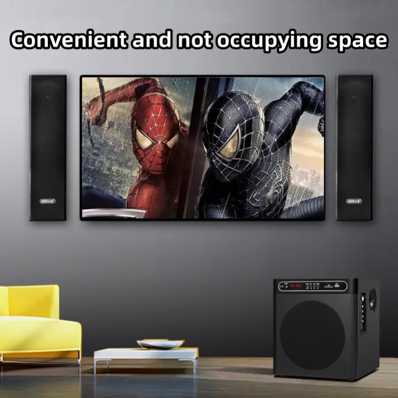 Home Theater Music Center Home Karaoke Set High-power 8-inch Bluetooth Speaker Living Room TV Voice Box Surround Sound Subwoofer
Home Theater Music Center Home Karaoke Set High-power 8-inch Bluetooth Speaker Living Room TV Voice Box Surround Sound Subwoofer