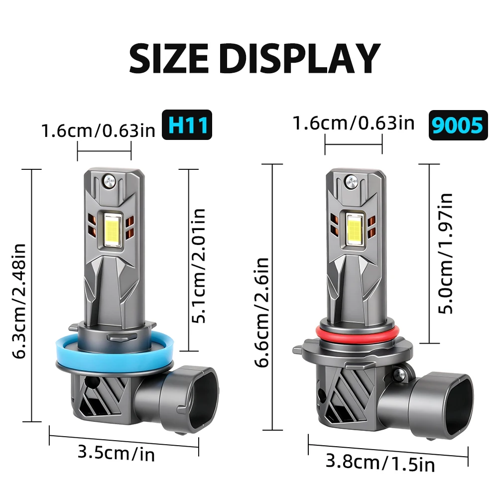 For Chevrolet Trax 2013-2023 2020 2021 6000K White 9005 H11 High/ Low Beam LED Headlights 5570 CSP Halogen Replacement Bulbs
For Chevrolet Trax 2013-2023 2020 2021 6000K White 9005 H11 High/ Low Beam LED Headlights 5570 CSP Halogen Replacement Bulbs