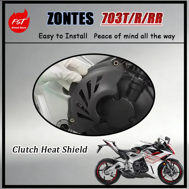 FOR ZONTES 703RR/T/R Clutch Heat Insulation Guard Right Crankcase Decorative Protector Cover Parts Motorcycle Accessory
FOR ZONTES 703RR/T/R Clutch Heat Insulation Guard Right Crankcase Decorative Protector Cover Parts Motorcycle Accessory