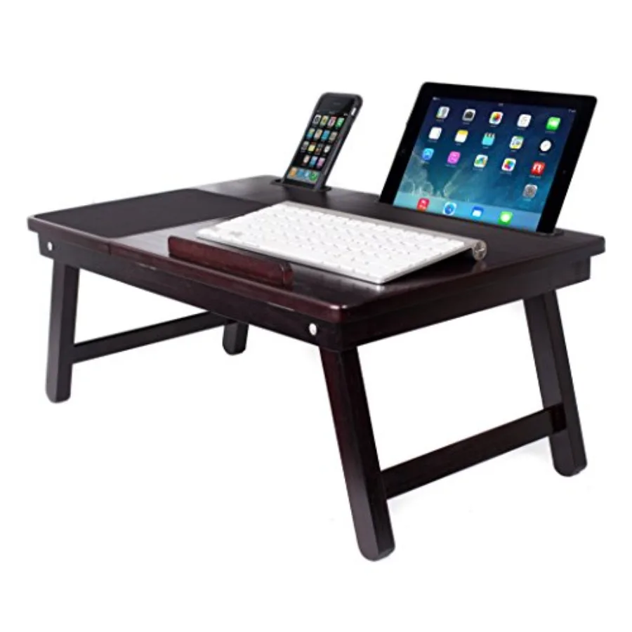 Multi Tasking Laptop Bed Tray for Left Handed Use Walnut Wood Design Supports Laptops up to 18 Inches Ergonomic Adjustable Tray
Multi Tasking Laptop Bed Tray for Left Handed Use Walnut Wood Design Supports Laptops up to 18 Inches Ergonomic Adjustable Tray