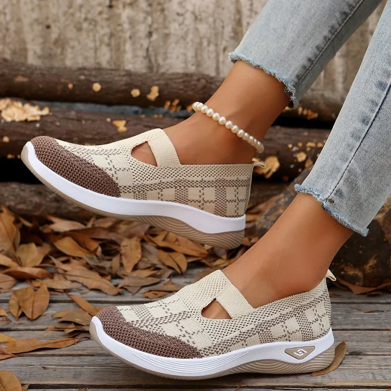 Ladies Shoes 2025 High Quality Slip-on Women's Vulcanize Shoes Fashion Color Matching Light Best Seller Comfortable Casual Shoes
Ladies Shoes 2025 High Quality Slip-on Women's Vulcanize Shoes Fashion Color Matching Light Best Seller Comfortable Casual Shoes