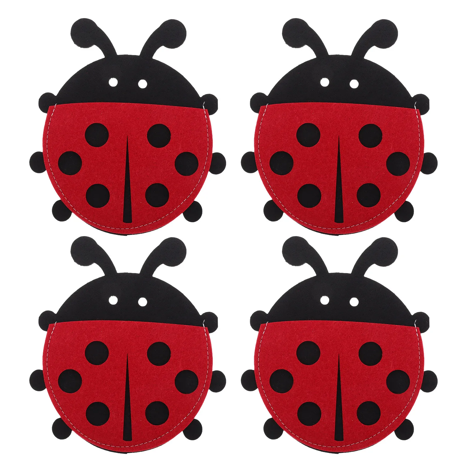 4Pcs Easter Ladybug Cutlery Bag for Table Setting Silverware Storage Utensil Pouch Party Decorative Holiday Dinner
4Pcs Easter Ladybug Cutlery Bag for Table Setting Silverware Storage Utensil Pouch Party Decorative Holiday Dinner