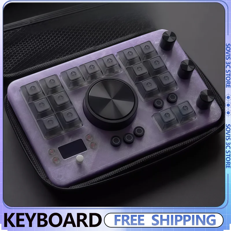 Original Mini Mechanical Keyboard Dual-mode Bluetooth Ergonomic Hot swappable Customized RGB Editing Office Keyboard Accessories
Original Mini Mechanical Keyboard Dual-mode Bluetooth Ergonomic Hot swappable Customized RGB Editing Office Keyboard Accessories