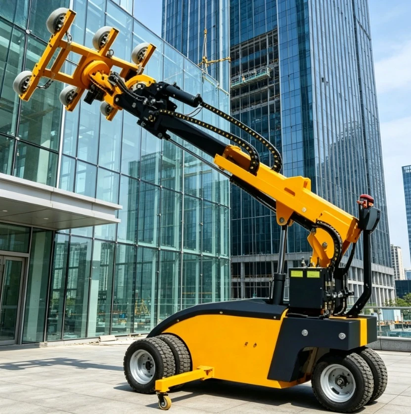 Customized 600 800KG Glass Hoist Electric Glass Lifting Equipment Vacuum Lifter Truck For Indoor Outdoor Installing
Customized 600 800KG Glass Hoist Electric Glass Lifting Equipment Vacuum Lifter Truck For Indoor Outdoor Installing