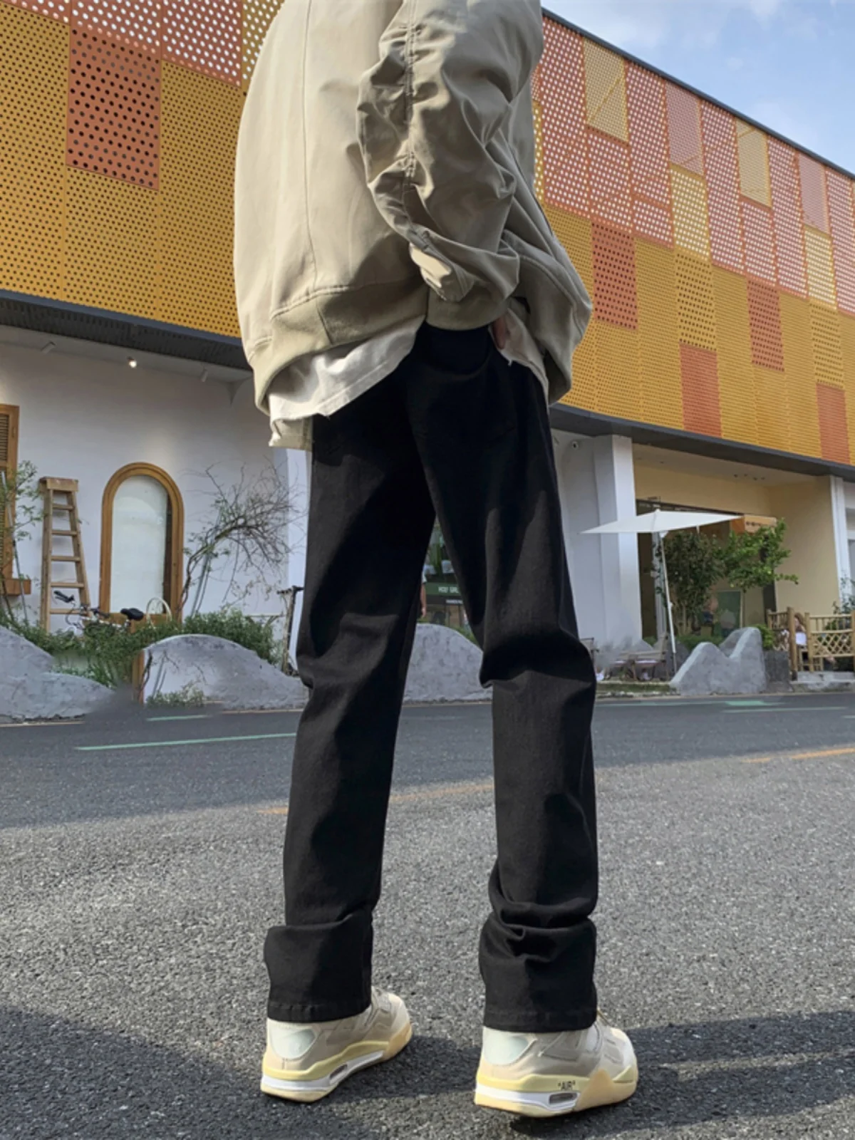 Bla High Waist Straight Leg Men's Jeans New Premium Feel Cleanfit Pants Youthful Trendy Cotton Polyester Blend
Bla High Waist Straight Leg Men's Jeans New Premium Feel Cleanfit Pants Youthful Trendy Cotton Polyester Blend