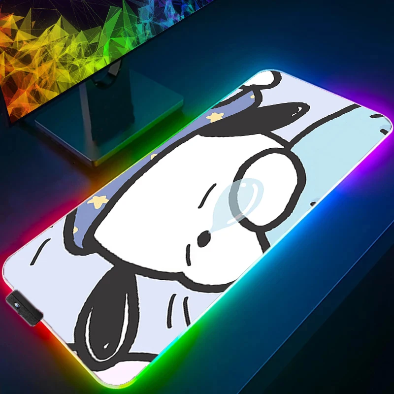 Large Mouse Pad P-pochacco RGB Laptop Pc Gamer Keyboard Mat 900x400 Kawaii Mousepad LED Edge White Backlight Rubber Table Mat
Large Mouse Pad P-pochacco RGB Laptop Pc Gamer Keyboard Mat 900x400 Kawaii Mousepad LED Edge White Backlight Rubber Table Mat