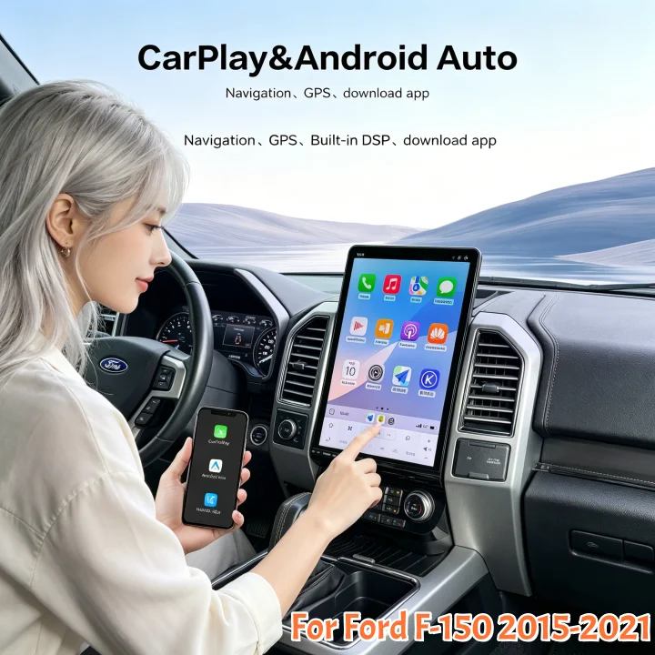 Android Auto Wireless Carplay 16.8" Multimedia Player For Ford F-150 2015-2021 Car Radio GPS Navigation Head Unit DSP Head unit
Android Auto Wireless Carplay 16.8" Multimedia Player For Ford F-150 2015-2021 Car Radio GPS Navigation Head Unit DSP Head unit