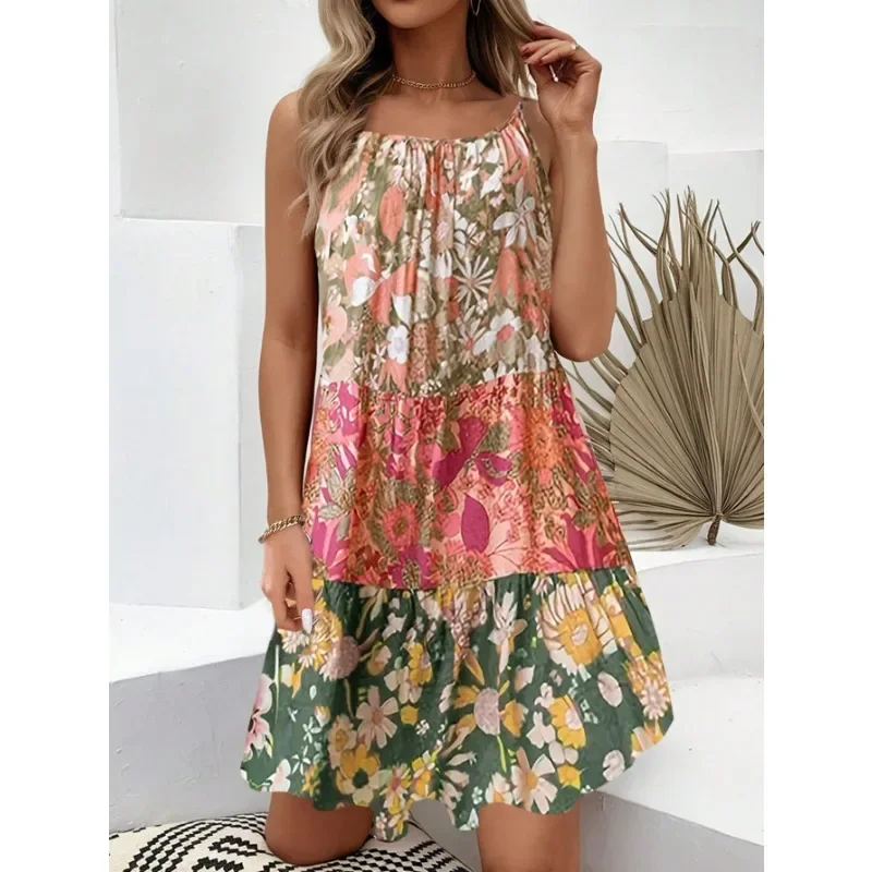 Плюс размер 0XL-5XL, новое модное женское платье-бретелька с принтом, элегантное лоскутное свободное повседневное платье-бретелька
Плюс размер 0XL-5XL, новое модное женское платье-бретелька с принтом, элегантное лоскутное свободное повседневное платье-бретелька