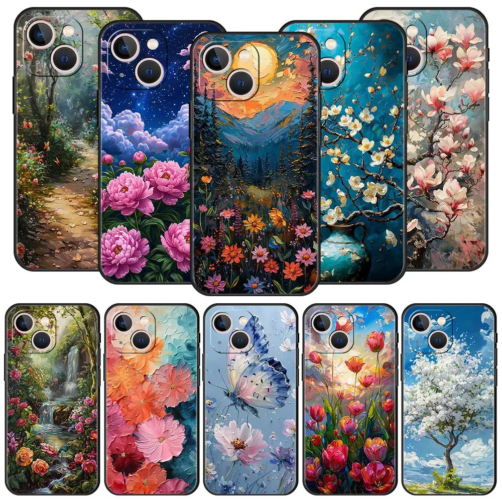 Oil Painting Of Flowers Phone Case For iPhone 17 16 15 Pro Max 11 12 13 14 7 8 Plus SE 2020 X XR XS Cover Soft Black
Oil Painting Of Flowers Phone Case For iPhone 17 16 15 Pro Max 11 12 13 14 7 8 Plus SE 2020 X XR XS Cover Soft Black