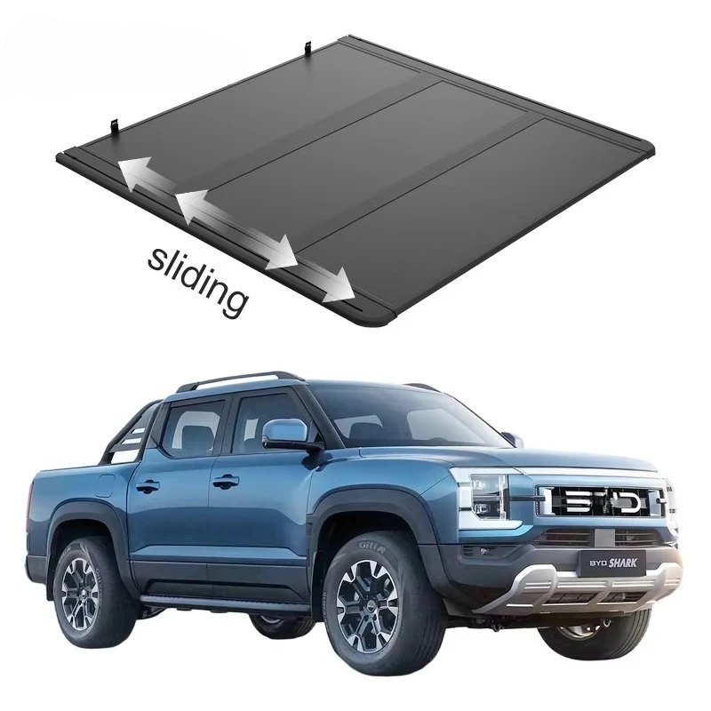 For BYD Shark 6 2024-2025 Moving Aluminum Sliding Hard Tri Fold Trifold Pickup Truck Bed Tonneau Cover
For BYD Shark 6 2024-2025 Moving Aluminum Sliding Hard Tri Fold Trifold Pickup Truck Bed Tonneau Cover