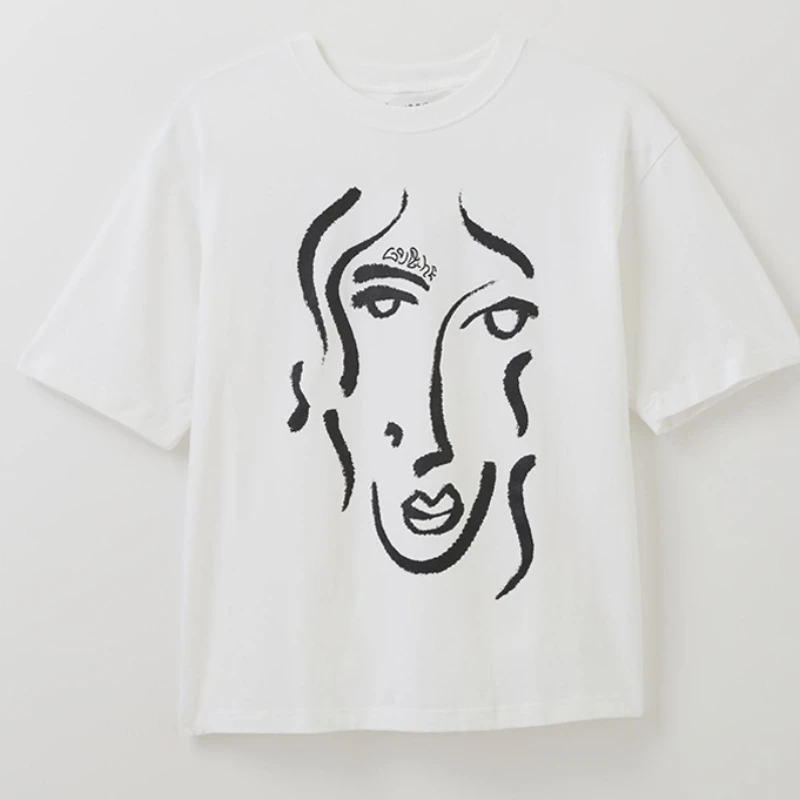 2025 Summer New European and American Trade New Cartoon Color Face Fashion Printed Men's and Women's Short sleeved T-shirt Top
2025 Summer New European and American Trade New Cartoon Color Face Fashion Printed Men's and Women's Short sleeved T-shirt Top