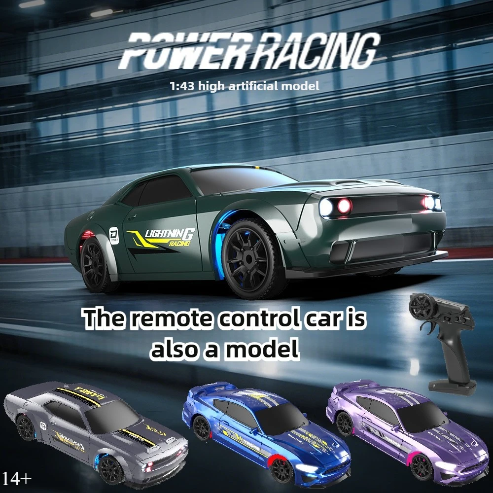 New Product 1:43 High-speed Four-wheel Drive Remote Control Car 2.4g Remote Control Simulation Drift Racing Car Children's Toy
New Product 1:43 High-speed Four-wheel Drive Remote Control Car 2.4g Remote Control Simulation Drift Racing Car Children's Toy