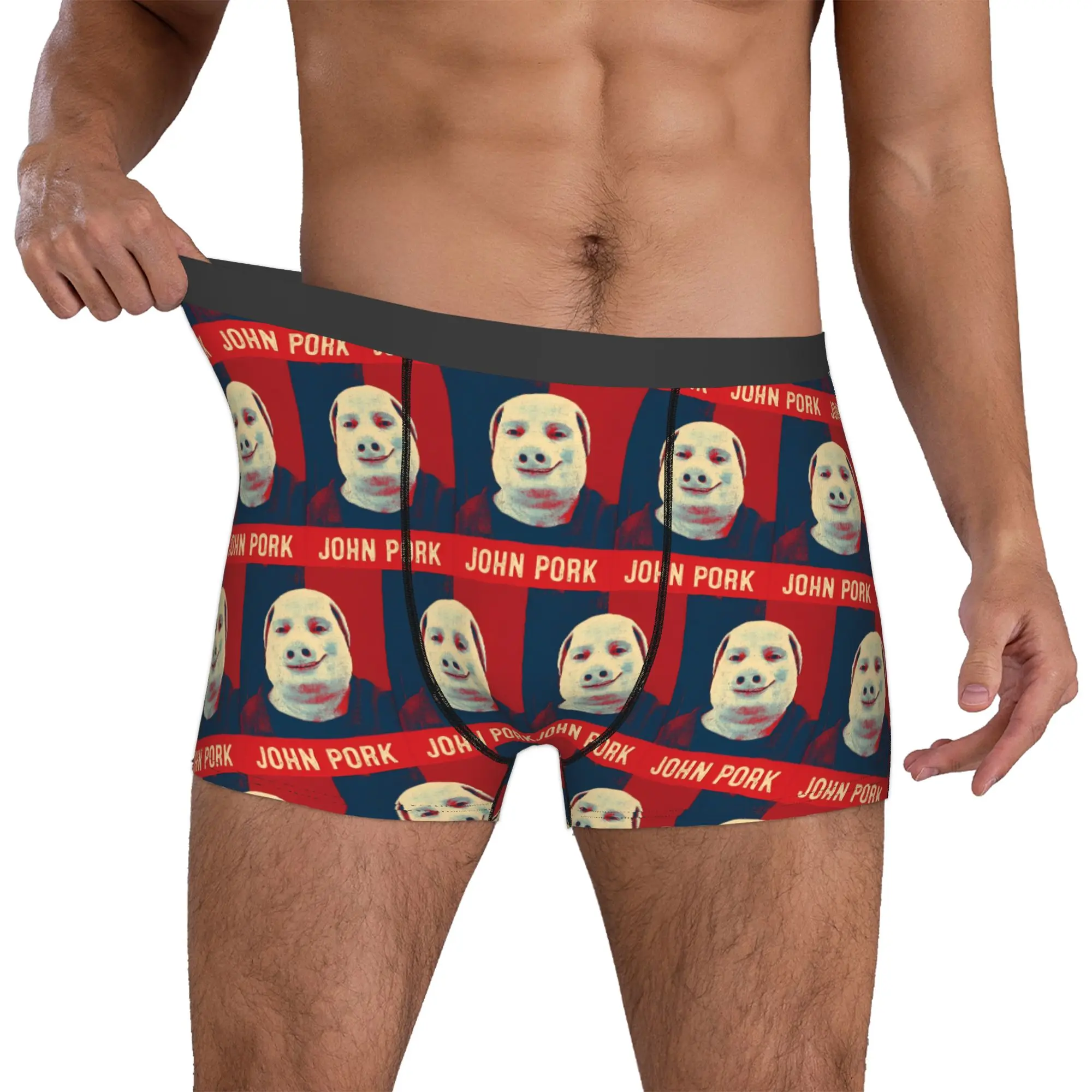 Custom Fashion John Pork Is Calling Boxers Shorts Panties Male Underpants Breathable Cartoon Briefs Underwear
Custom Fashion John Pork Is Calling Boxers Shorts Panties Male Underpants Breathable Cartoon Briefs Underwear