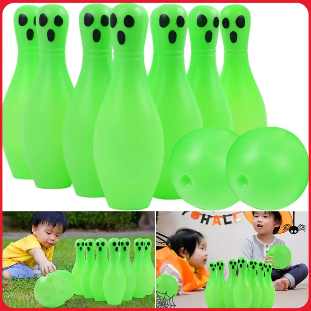 Halloween Interactive Bowling Game Glow in Dark Lighted Ghost Bowling Games Festival Theme for Parent Child
Halloween Interactive Bowling Game Glow in Dark Lighted Ghost Bowling Games Festival Theme for Parent Child
