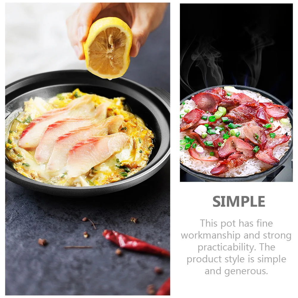 Чугунная запеканка, кастрюли с крышкой для китайского домашнего рисового горшка, тушеная курица, прочная термостойкая
Чугунная запеканка, кастрюли с крышкой для китайского домашнего рисового горшка, тушеная курица, прочная термостойкая