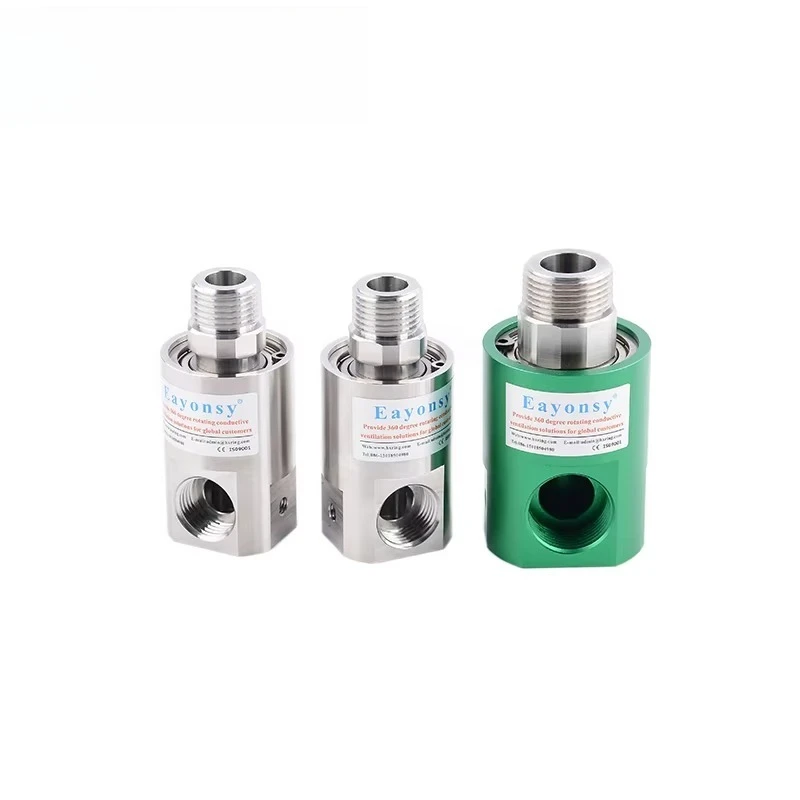 30MPa High Pressure Swivel Joint, Single Channel, Multiple Rc Ports, for Air/Water/Oil, SS/Aluminum
30MPa High Pressure Swivel Joint, Single Channel, Multiple Rc Ports, for Air/Water/Oil, SS/Aluminum