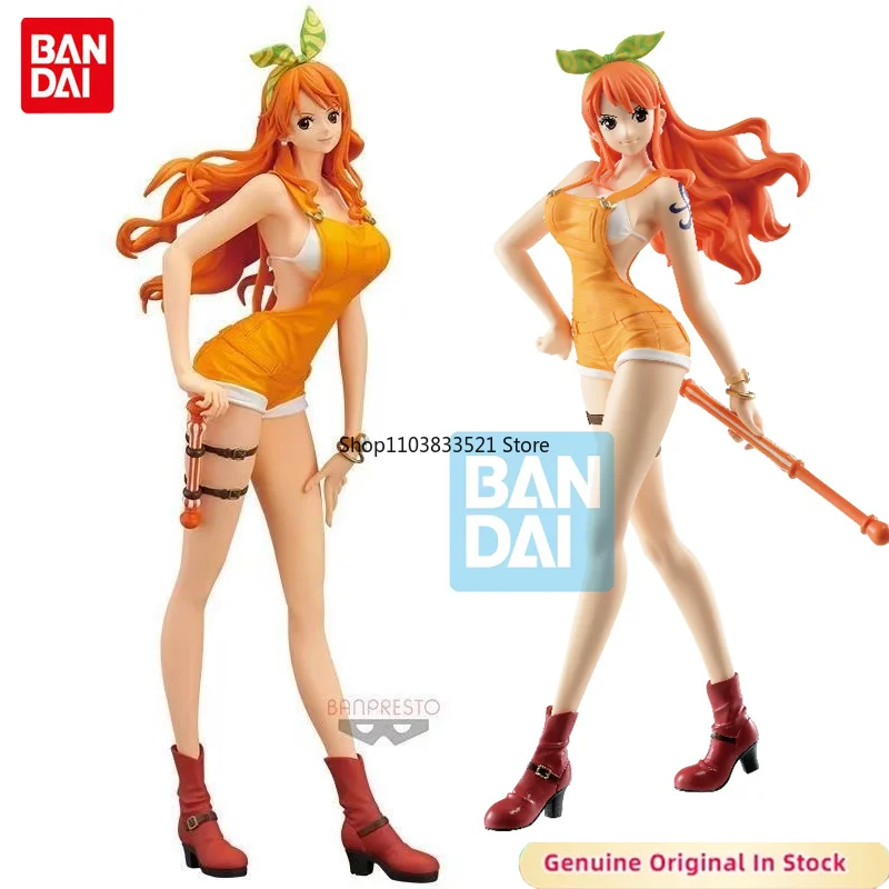 BANDAI Original Ichiban Kuji ONE PIECE MOVIE Nami STAMPEDE Character Action Model Desktop Ornaments Hobbies Collectible
BANDAI Original Ichiban Kuji ONE PIECE MOVIE Nami STAMPEDE Character Action Model Desktop Ornaments Hobbies Collectible