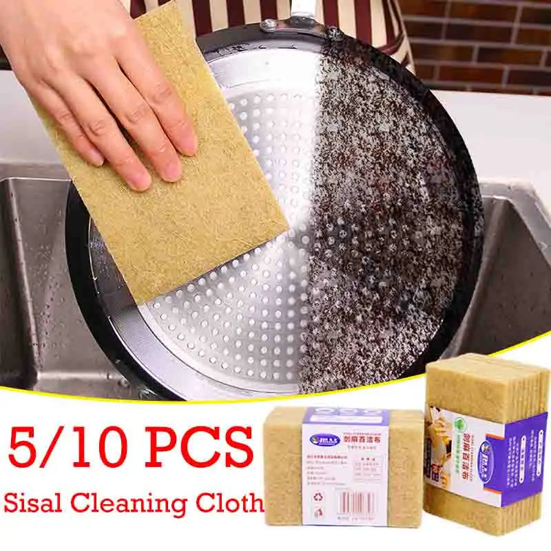 5/10 шт., сизалевая кухонная ткань для чистки, экологически чистая губка для чистки растений, чаша для кастрюли, ткань для мытья посуды, кухонные аксессуары
5/10 шт., сизалевая кухонная ткань для чистки, экологически чистая губка для чистки растений, чаша для кастрюли, ткань для мытья посуды, кухонные аксессуары