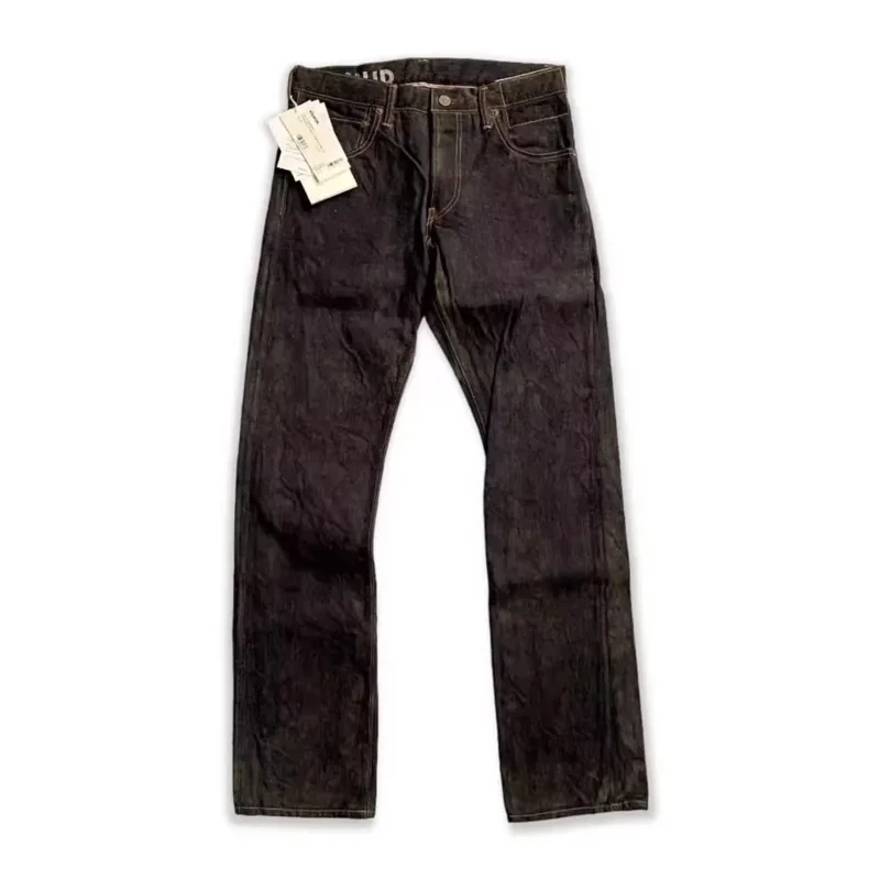 VISVIM KOFU, необработанная скульптура 01S, тонкие джинсы, окрашенные в грязь
VISVIM KOFU, необработанная скульптура 01S, тонкие джинсы, окрашенные в грязь