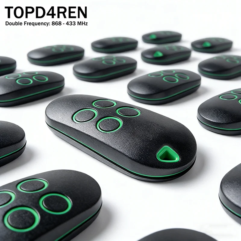 CAME TOPD4REN 806TS-0290 Gate Remote Control 433.92MHz 868.35MHz Double Frequency Garage Door Remote Control Hand Transmitter
CAME TOPD4REN 806TS-0290 Gate Remote Control 433.92MHz 868.35MHz Double Frequency Garage Door Remote Control Hand Transmitter