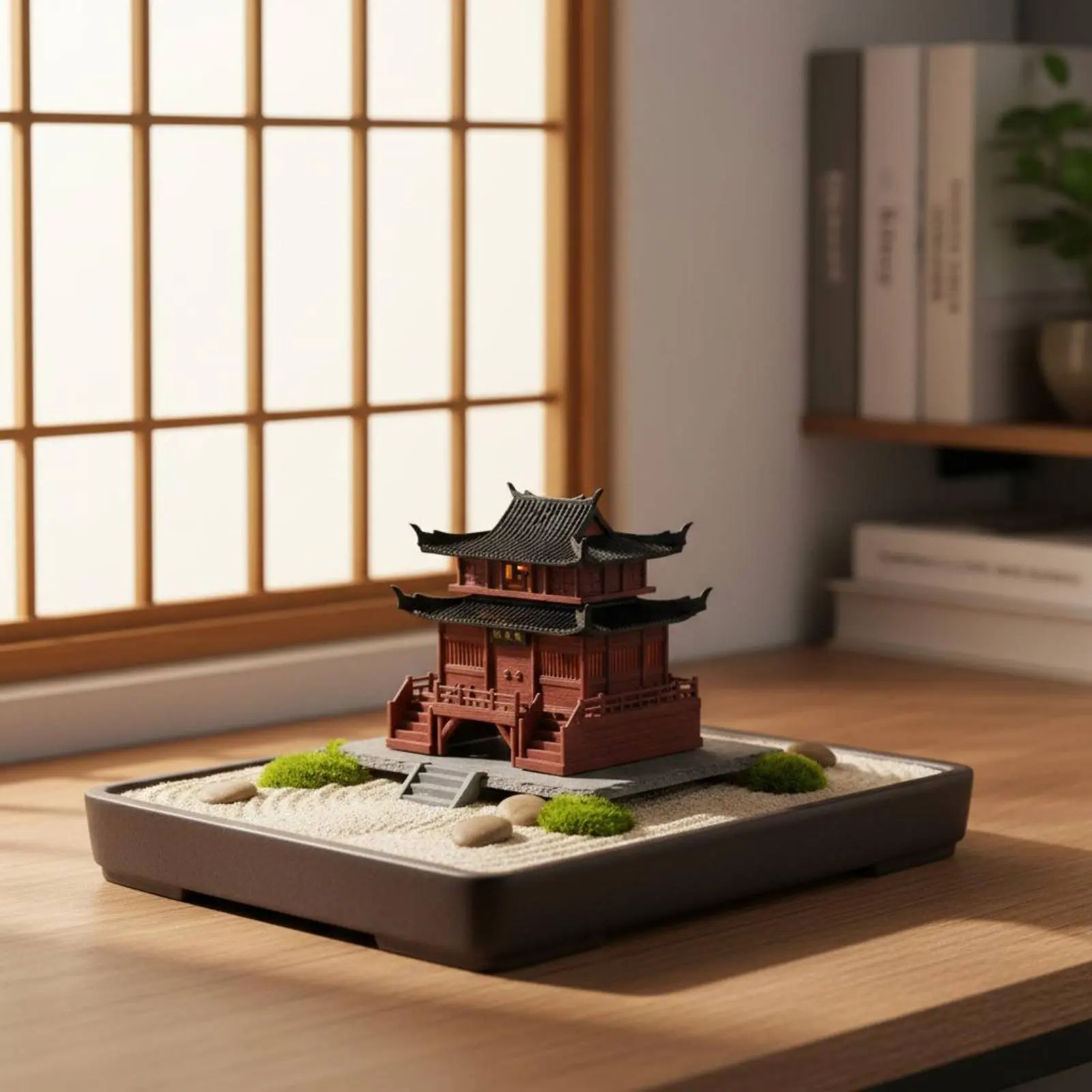 Ancient Chinese Building Model Traditional Design Chinese Design Pavilion Model Miniature Pavilion Figurine for Aquatic Habitat
Ancient Chinese Building Model Traditional Design Chinese Design Pavilion Model Miniature Pavilion Figurine for Aquatic Habitat