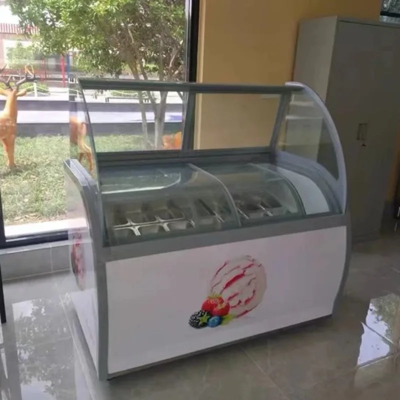 High Quality Supermarket Ice Cream Display Freezer Showcase Commercial Refrigerator Ice Cream
High Quality Supermarket Ice Cream Display Freezer Showcase Commercial Refrigerator Ice Cream