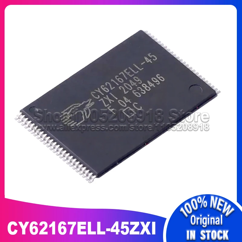 2~20PCS/LOT CY62167ELL-45ZXI CY62167ELL-45 CY62167ELL 45ZXI TSSOP48 100% New Spot stock
2~20PCS/LOT CY62167ELL-45ZXI CY62167ELL-45 CY62167ELL 45ZXI TSSOP48 100% New Spot stock