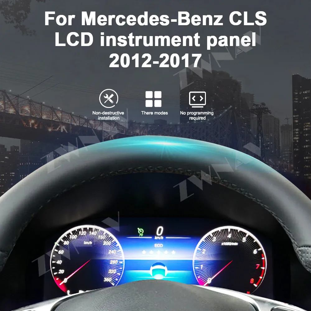 Digital Dashboard For Mercedes-Benz CLS 2012-2017 LCD instrument cluster Virtual Driving display Cockpit Virtual Instrument
Digital Dashboard For Mercedes-Benz CLS 2012-2017 LCD instrument cluster Virtual Driving display Cockpit Virtual Instrument