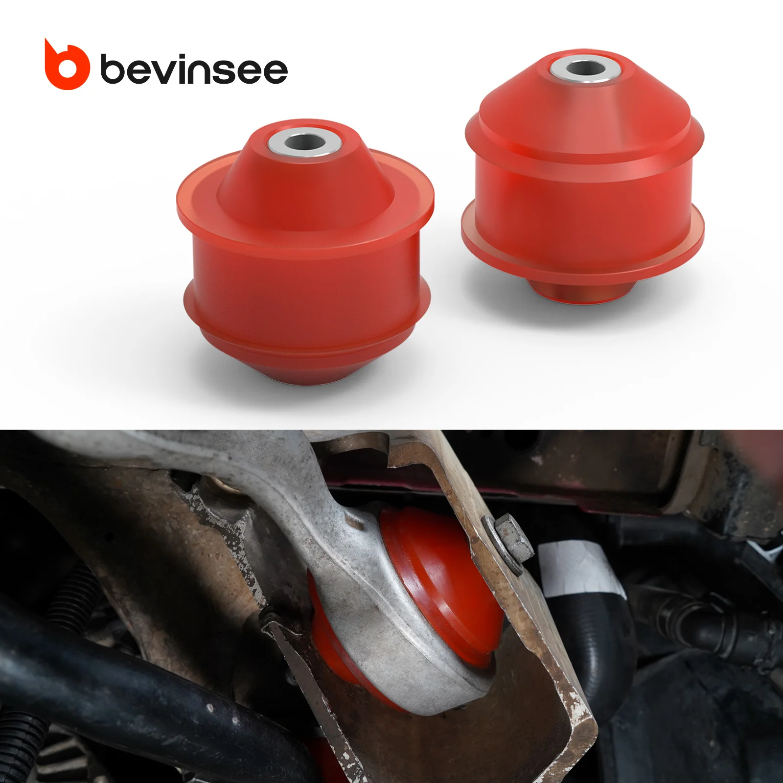 80A Polyurethane Front Tension Strut Arm Bushing for BMW E90 E91 E92 E93 E81 E82 E87 E88 RWD, Replace 31126763719/31120393540
80A Polyurethane Front Tension Strut Arm Bushing for BMW E90 E91 E92 E93 E81 E82 E87 E88 RWD, Replace 31126763719/31120393540