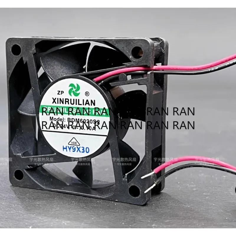 New CPU Cooler Fan for RDM6020S2 24V 0.10A 6CM 6020 2-wire Ball Cooling Fan
New CPU Cooler Fan for RDM6020S2 24V 0.10A 6CM 6020 2-wire Ball Cooling Fan