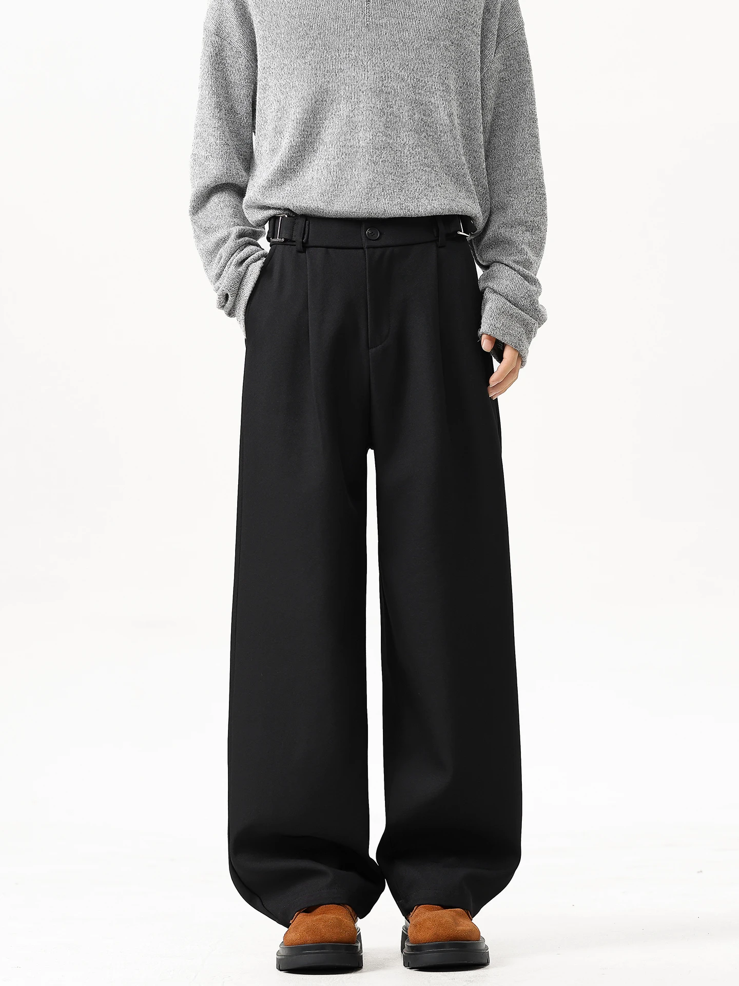 Boyue Spring Men's Casual Pants Ele Drapey Straight Leg Suit Trousers ex Versatile mat Luxury Casual Trousers
Boyue Spring Men's Casual Pants Ele Drapey Straight Leg Suit Trousers ex Versatile mat Luxury Casual Trousers