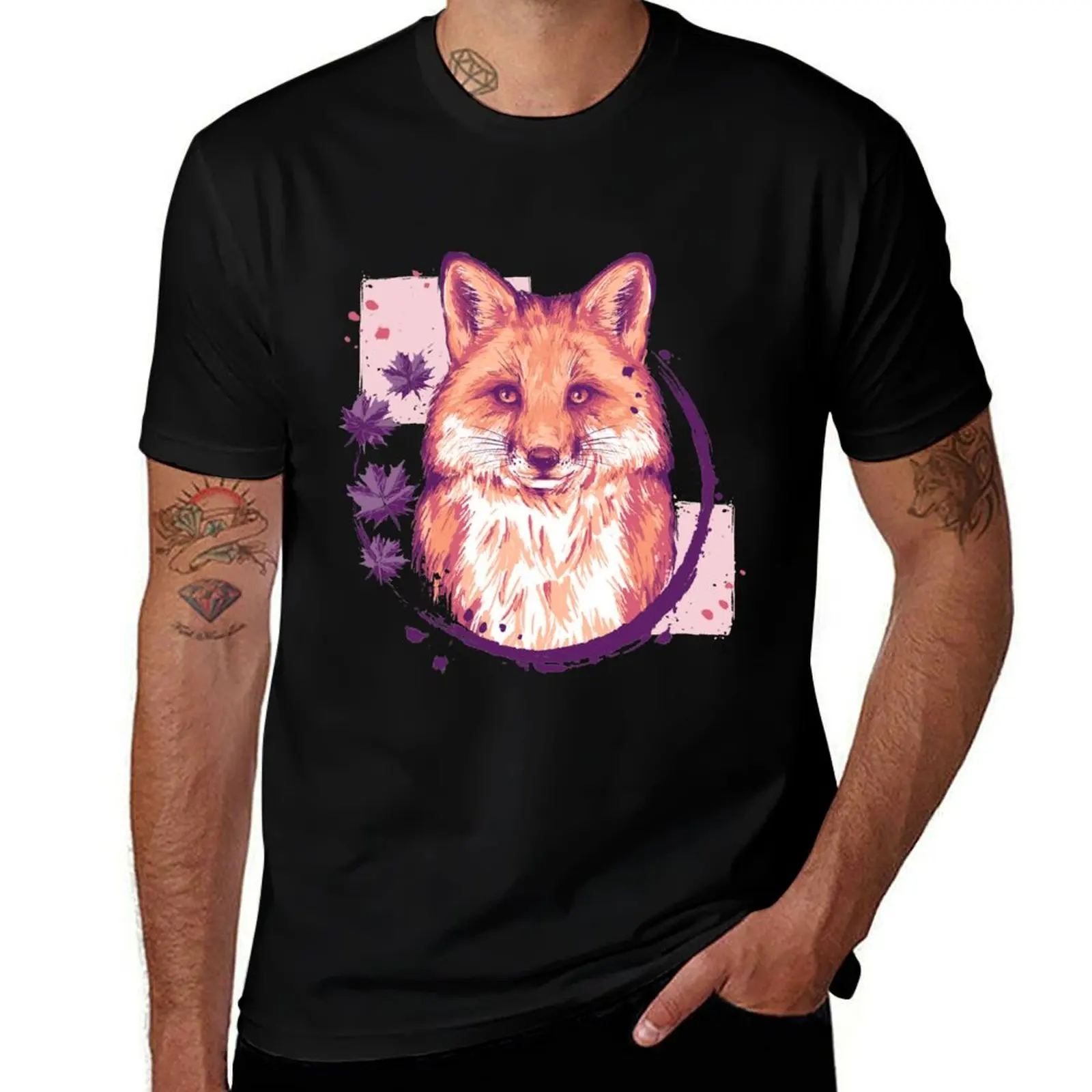 Fox Painting T-Shirt graphic tee shirt basketball graphic tees Clothing mens t shirts
Fox Painting T-Shirt graphic tee shirt basketball graphic tees Clothing mens t shirts