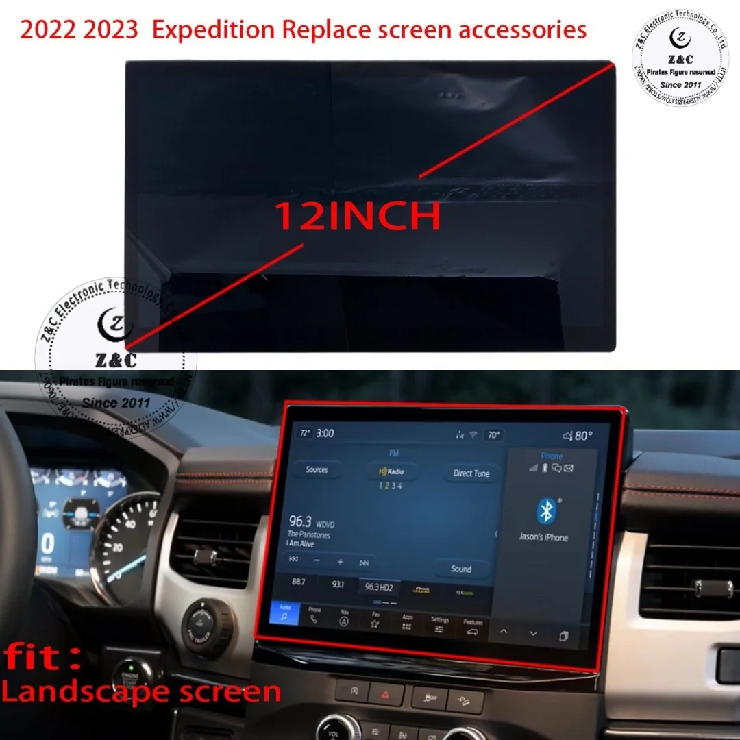 Replacement 2022-2024 Ford Expedition 12 inch Radio Navigation Sync 4 LCD Display Touch Screen Panel OEM
Replacement 2022-2024 Ford Expedition 12 inch Radio Navigation Sync 4 LCD Display Touch Screen Panel OEM