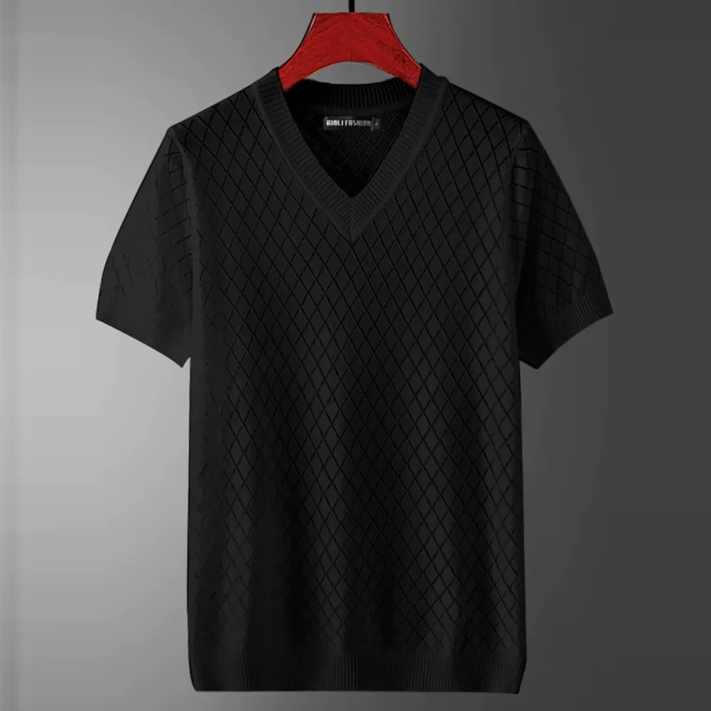 For Holiday For Daily Use L White Summer Short Sleeve Top Men's Cool Casual V Neck Tee V Neck Casual Shirt Slight Stretch Fabric
For Holiday For Daily Use L White Summer Short Sleeve Top Men's Cool Casual V Neck Tee V Neck Casual Shirt Slight Stretch Fabric