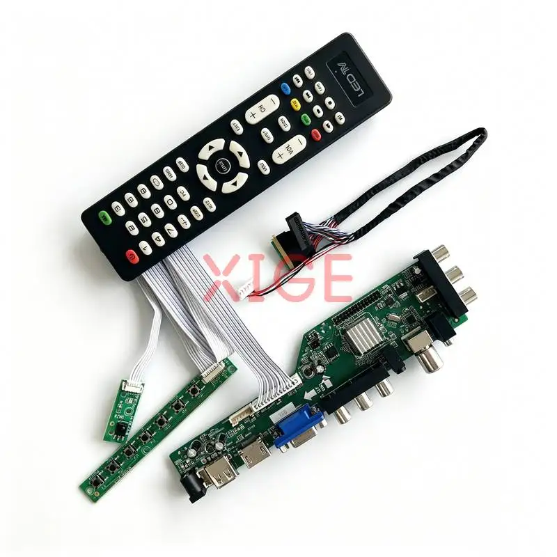 Drive Board Fit LTN140AT08 LTN140AT07 LTN140AT02 LTN140AT01 1366x768 Laptop Screen 40-Pin LVDS 1366*768 HDMI/VGA/AV/USB/DVB Kit
Drive Board Fit LTN140AT08 LTN140AT07 LTN140AT02 LTN140AT01 1366x768 Laptop Screen 40-Pin LVDS 1366*768 HDMI/VGA/AV/USB/DVB Kit