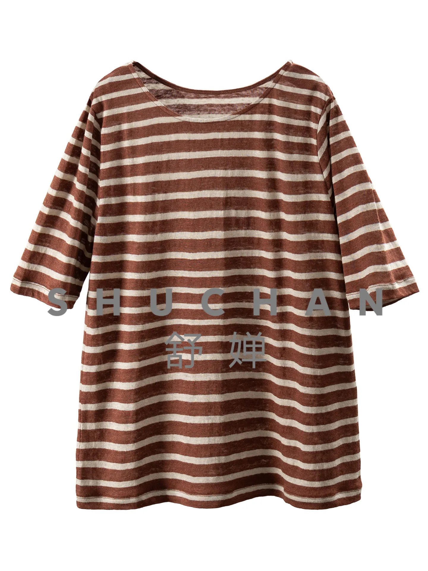 Knitted Linen! French Treasure Old Money Simple and Skinny Striped Crew Neck Short Sleeve T-Shirt Women 18G9
Knitted Linen! French Treasure Old Money Simple and Skinny Striped Crew Neck Short Sleeve T-Shirt Women 18G9