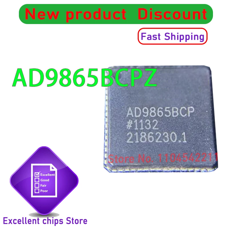 5 шт. ~ 50 шт. новый оригинальный AD9865BCPZ QFN64 AD9865BCP QFN-64 AD9865 в наличии
5 шт. ~ 50 шт. новый оригинальный AD9865BCPZ QFN64 AD9865BCP QFN-64 AD9865 в наличии
