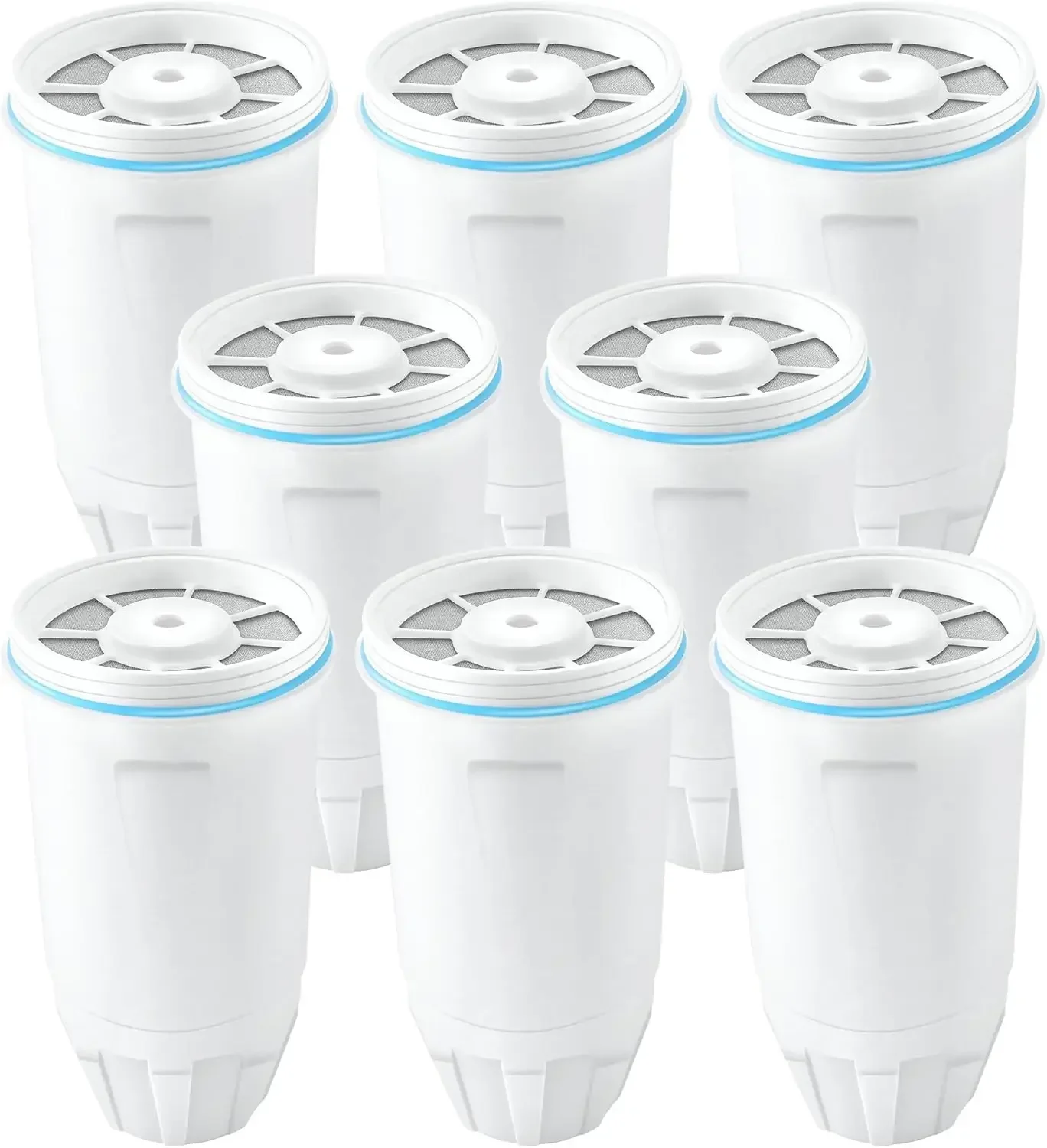 8 Pack Water Filter Replacement for Water, New Resin Filtration System 0 TDS 0 Leak, Compatible with Water Pitcher and Dispenser
8 Pack Water Filter Replacement for Water, New Resin Filtration System 0 TDS 0 Leak, Compatible with Water Pitcher and Dispenser