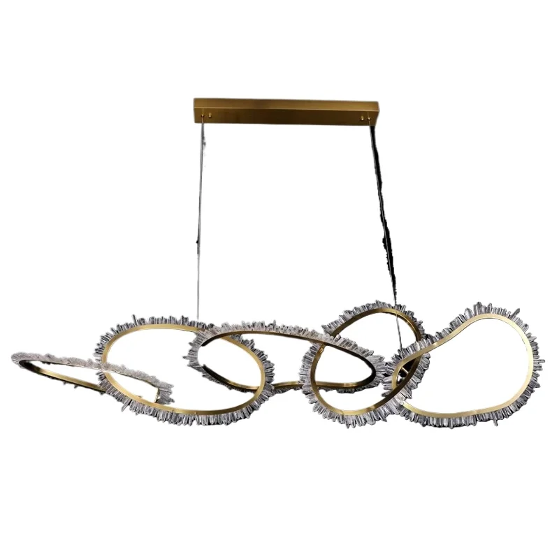 Natural Crystal Modern Large Lobby Crystal Chandelier Villa 4 Rings Round Light Emitting Diode Natural Rock
Natural Crystal Modern Large Lobby Crystal Chandelier Villa 4 Rings Round Light Emitting Diode Natural Rock