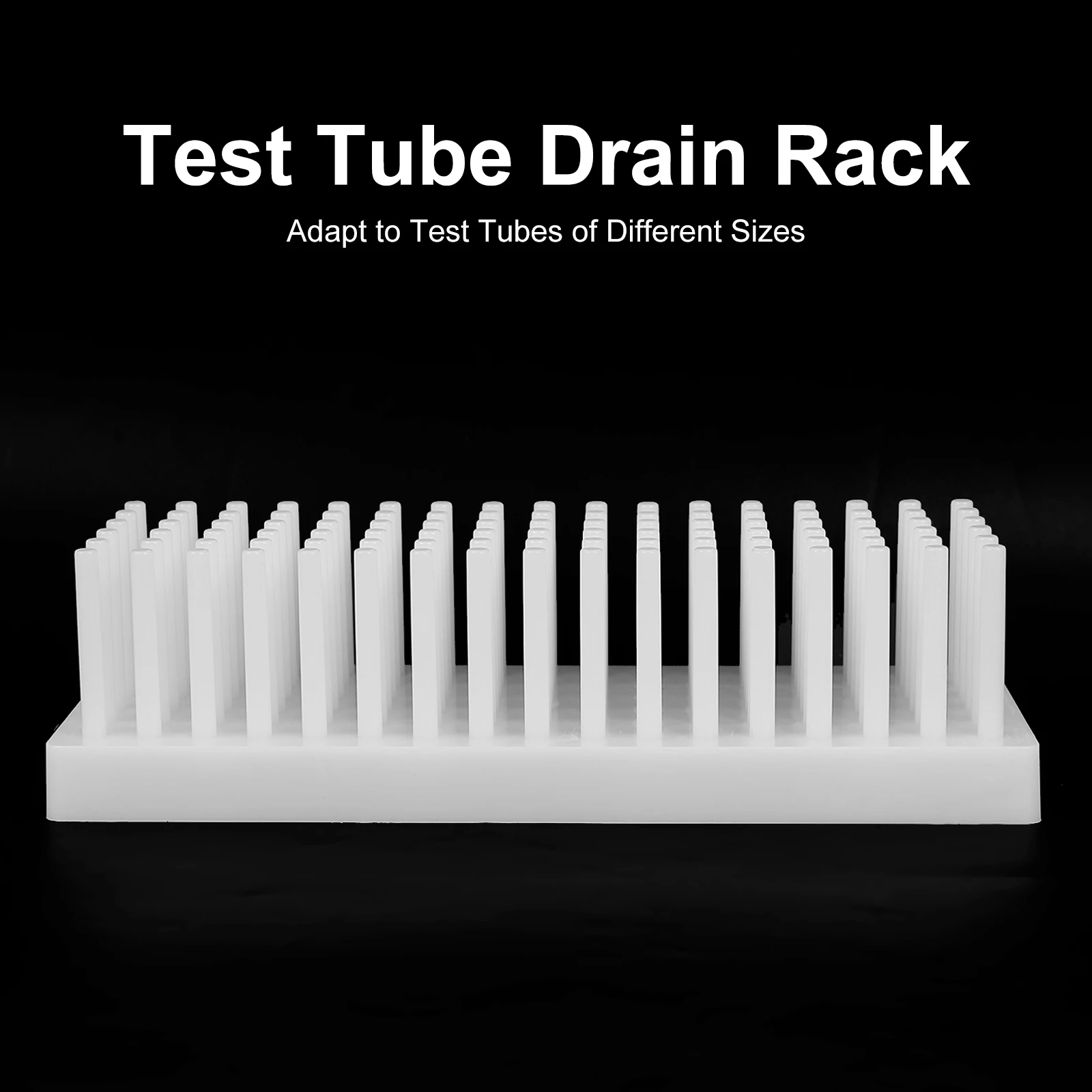 Plastic Tube Stand Test Tube Rack Laboratory Holder Drying And Holding Test Tubes For Reusable For Chemistry Experiments 
Plastic Tube Stand Test Tube Rack Laboratory Holder Drying And Holding Test Tubes For Reusable For Chemistry Experiments