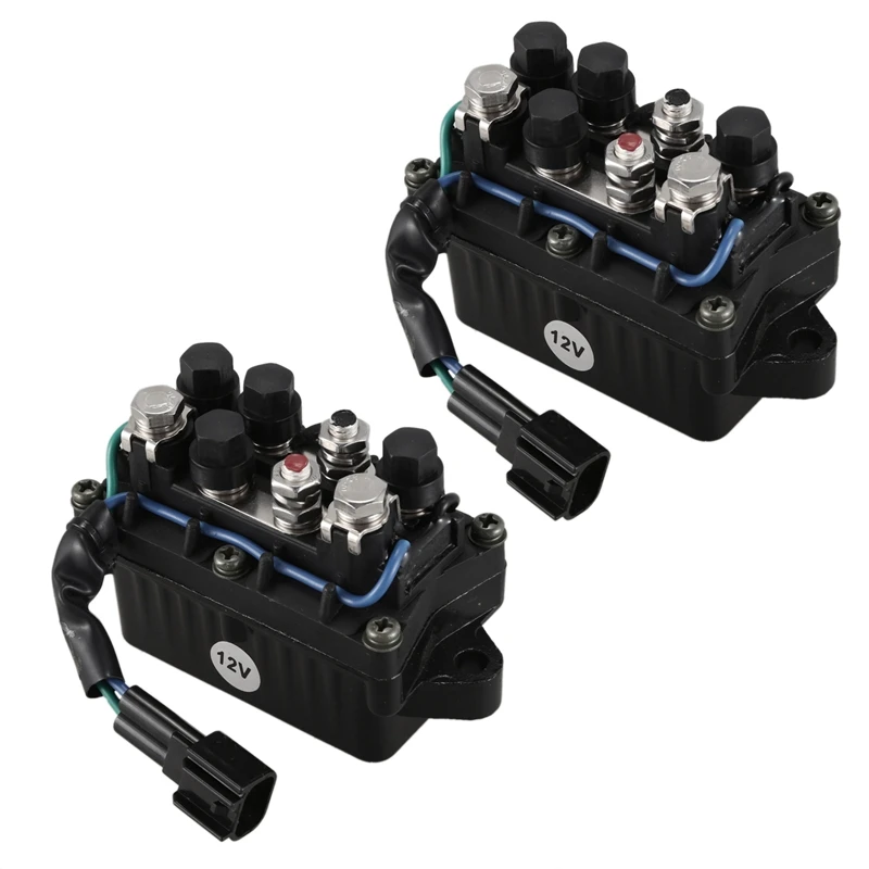 2X Relay Assy 63P-81950-00-00 For Yamaha Outboard Motor 4 Stroke Engine F 20-250HP
2X Relay Assy 63P-81950-00-00 For Yamaha Outboard Motor 4 Stroke Engine F 20-250HP