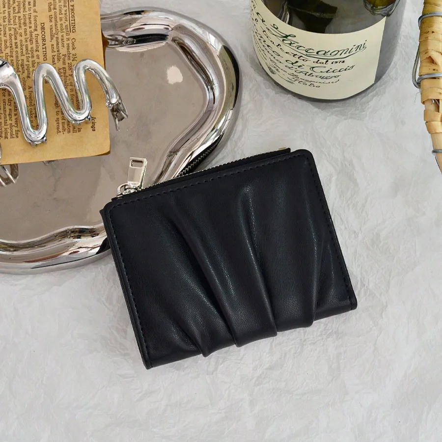 New Korean Style Women Card Holder Wrinkled Ins Minimalist Multi Slots Plain Color Versatile Christmas Gifts Gift Thanksgiving V
New Korean Style Women Card Holder Wrinkled Ins Minimalist Multi Slots Plain Color Versatile Christmas Gifts Gift Thanksgiving V