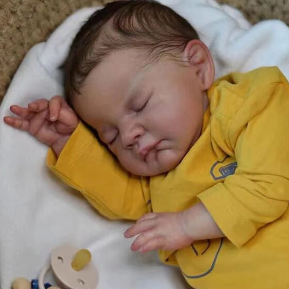 20inch Reborn Baby Doll August Soft Body 100% handmade 3D Skin with Visbile Veins Collectible Art Doll Christmas Gift
20inch Reborn Baby Doll August Soft Body 100% handmade 3D Skin with Visbile Veins Collectible Art Doll Christmas Gift