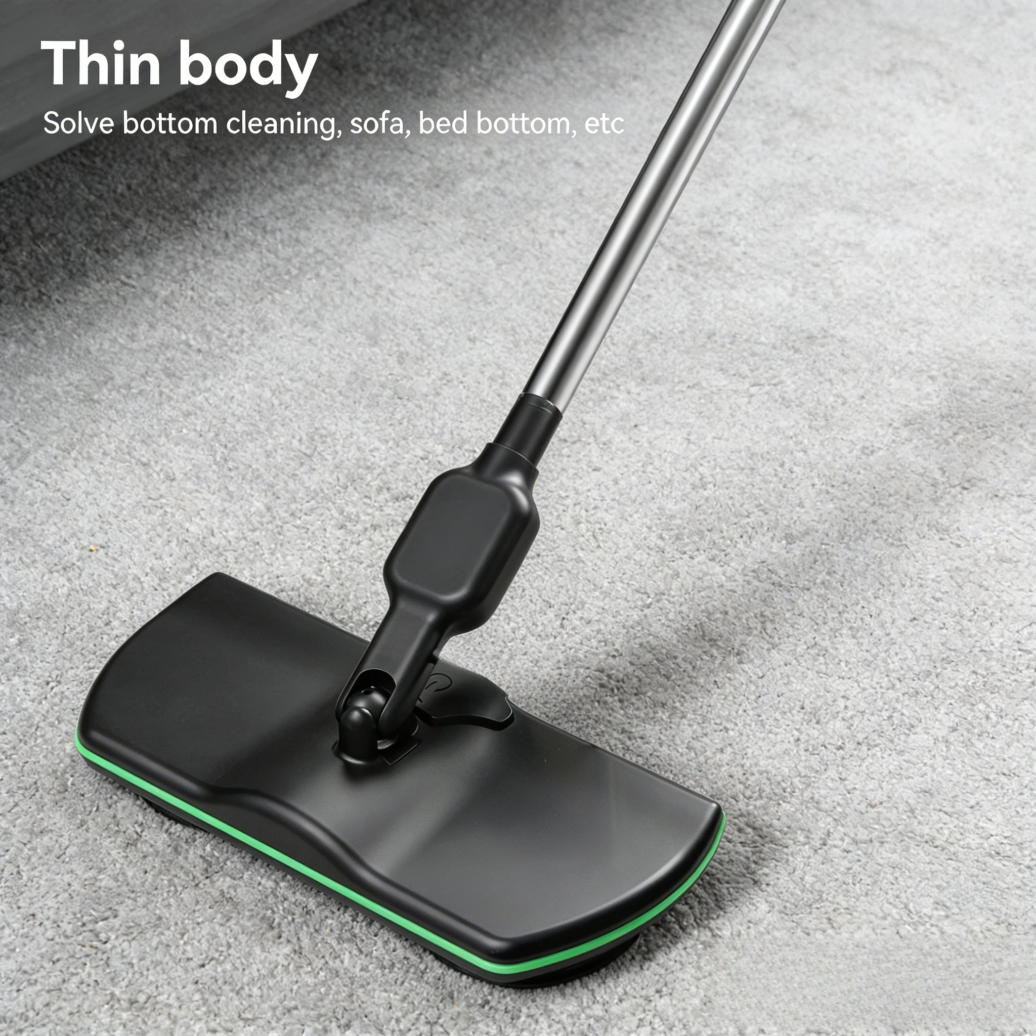 Cordless Electric Mop Handheld Rotating Mop with Water Absorption Footswitch Rechargeable Sweeper Hardwood Tile Floor Cleaning
Cordless Electric Mop Handheld Rotating Mop with Water Absorption Footswitch Rechargeable Sweeper Hardwood Tile Floor Cleaning