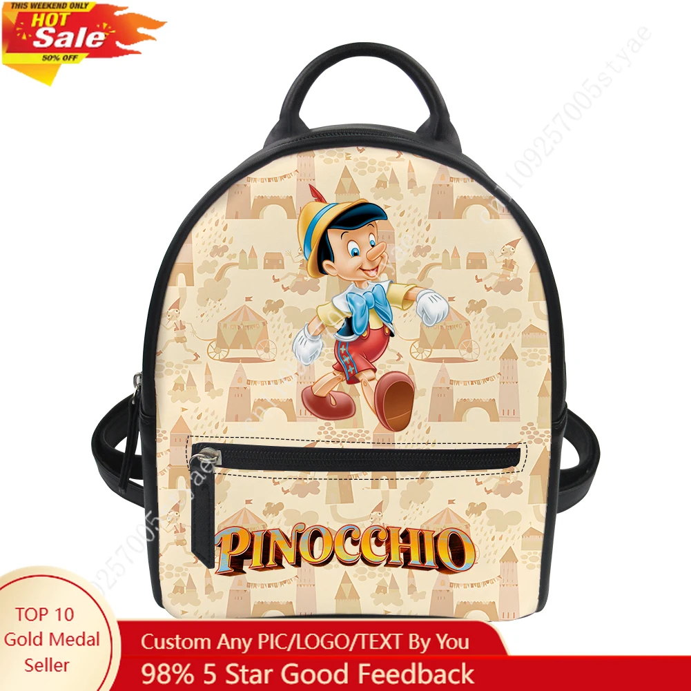 Pinocchio Backpack Disney Cartoon Decorate Leather Bags Design Your Photo Logo Text Party Holiday Custom Cosplay Gifts
Pinocchio Backpack Disney Cartoon Decorate Leather Bags Design Your Photo Logo Text Party Holiday Custom Cosplay Gifts