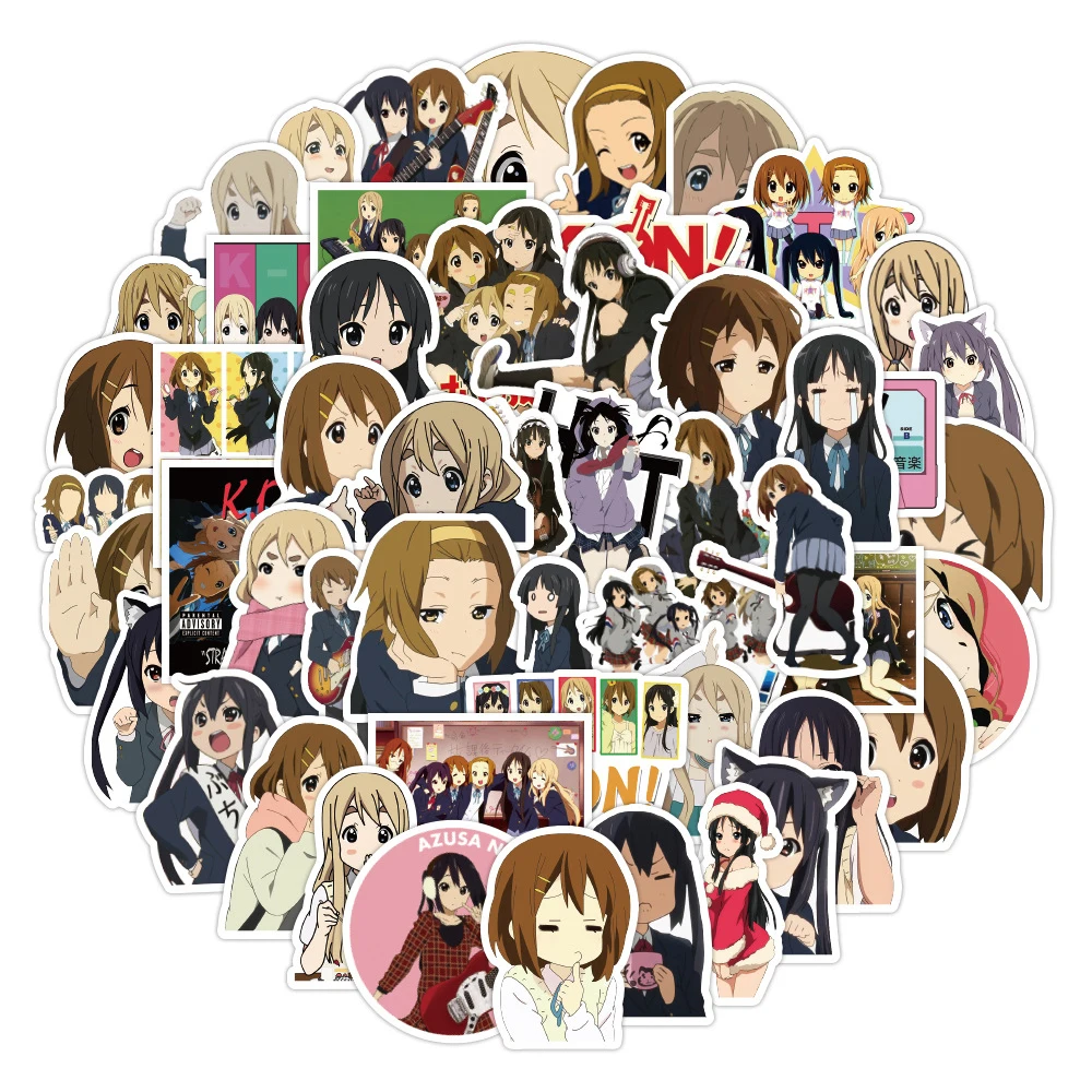 10/30/50pcs K-ON!Anime Stickers Waterproof Graffiti DIY Phone Case Luggage Notebook Cute Hirasawa Yui Cartoon Decals Kids Toy
10/30/50pcs K-ON!Anime Stickers Waterproof Graffiti DIY Phone Case Luggage Notebook Cute Hirasawa Yui Cartoon Decals Kids Toy