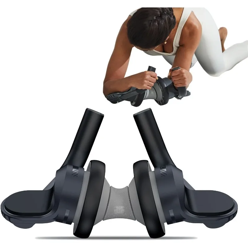 Fitness Ab Roller Wheel with Elbow Support Abdominal Trainer Roller Workout Equipment for Home and Gym Exercise Roller fo
Fitness Ab Roller Wheel with Elbow Support Abdominal Trainer Roller Workout Equipment for Home and Gym Exercise Roller fo