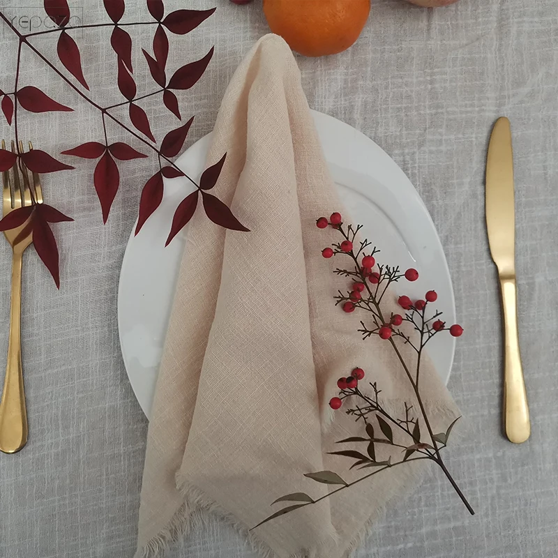 100 pcs Dinner table decoration reusable cotton gauze table napkins 43x43cm wedding napkins cotton
100 pcs Dinner table decoration reusable cotton gauze table napkins 43x43cm wedding napkins cotton