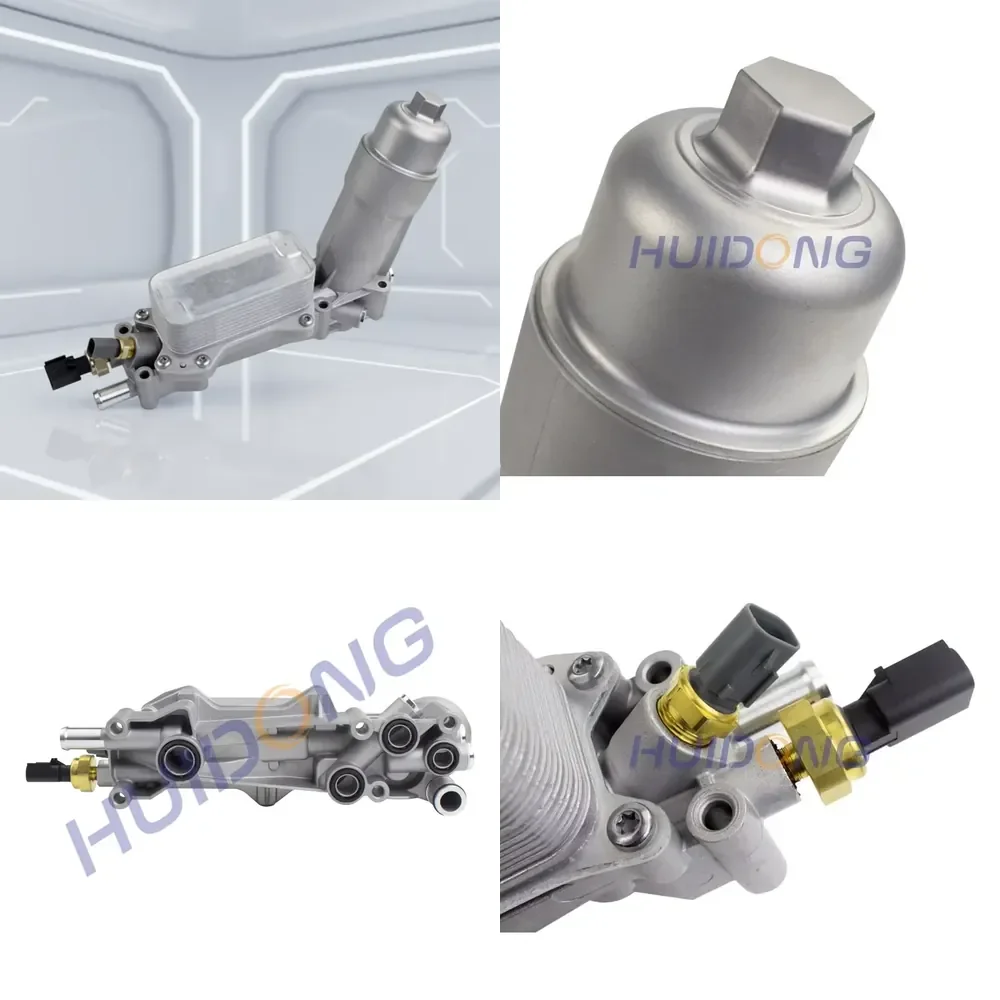 AP01 Aluminum Cap OE 68105583AF 68105583AA Engine Oil Cooler Filter Housing Assembly for 11-16 Jeep Chrysler Ram 3.6L
AP01 Aluminum Cap OE 68105583AF 68105583AA Engine Oil Cooler Filter Housing Assembly for 11-16 Jeep Chrysler Ram 3.6L