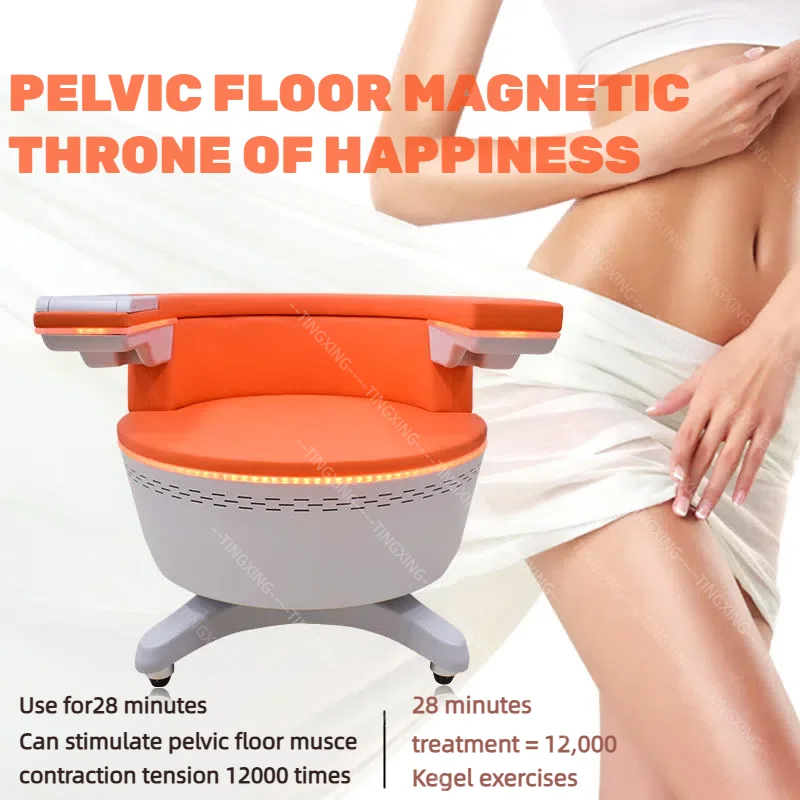New EMS Arrival Electromagnetic Pelvic Floor Muscle contracting Chair Pelvic Floor Muscle Exerciser Intimate Rejuvenation Seat
New EMS Arrival Electromagnetic Pelvic Floor Muscle contracting Chair Pelvic Floor Muscle Exerciser Intimate Rejuvenation Seat